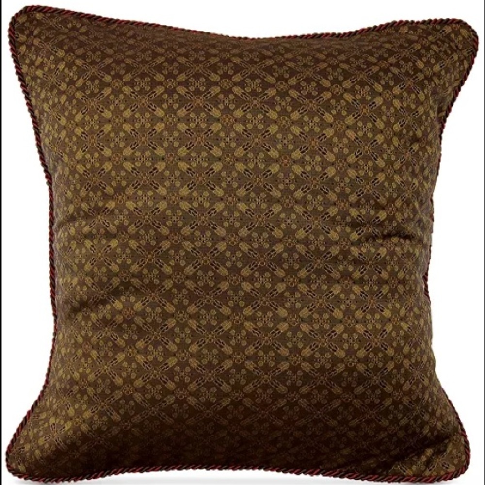 Croscill Home Galleria Euro Sham 26” x 26” Square European Pillow Sham One New